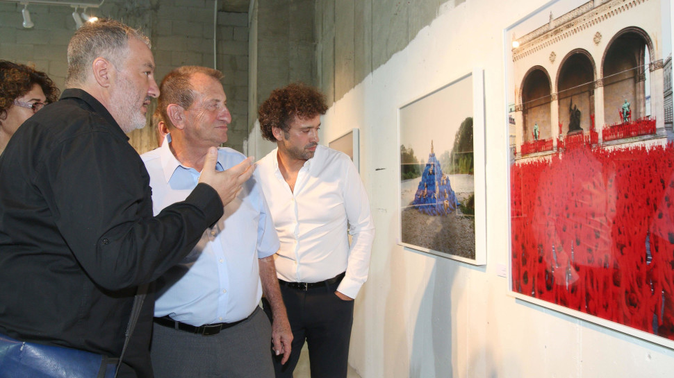 ספנסר טוניק, רון חולדאי ויעקב גורסנד (צילום: ענת מוסברג)