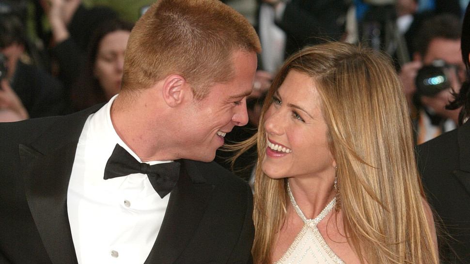 בראד פיט, ג'ניפר אניסטון (צילום: Getty images)