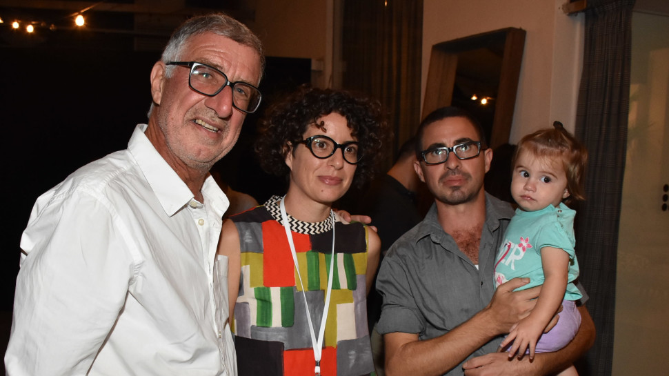 מאי, אלון, דפנה ויהושע קסטיאל  (צילום: אביב חופי)