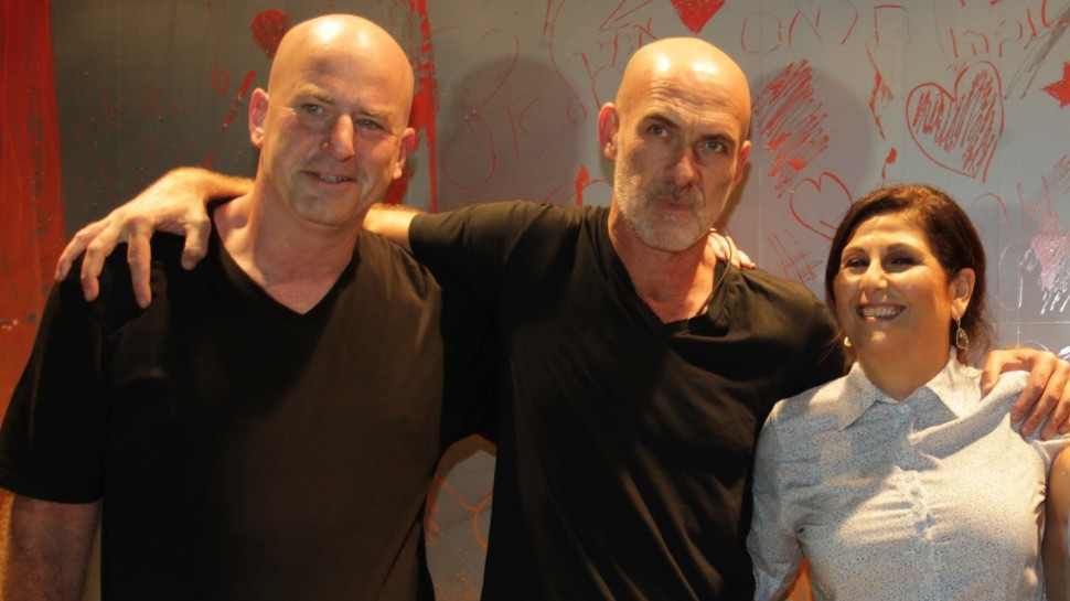 זוהר יעקובסון, מוטי רייף ואבי באום  (צילום: רפי דלויה)