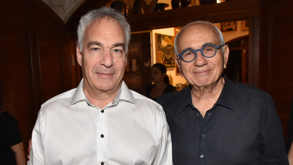 ישראל מקוב וארז ויגדמן (צילום: אביב חופי)