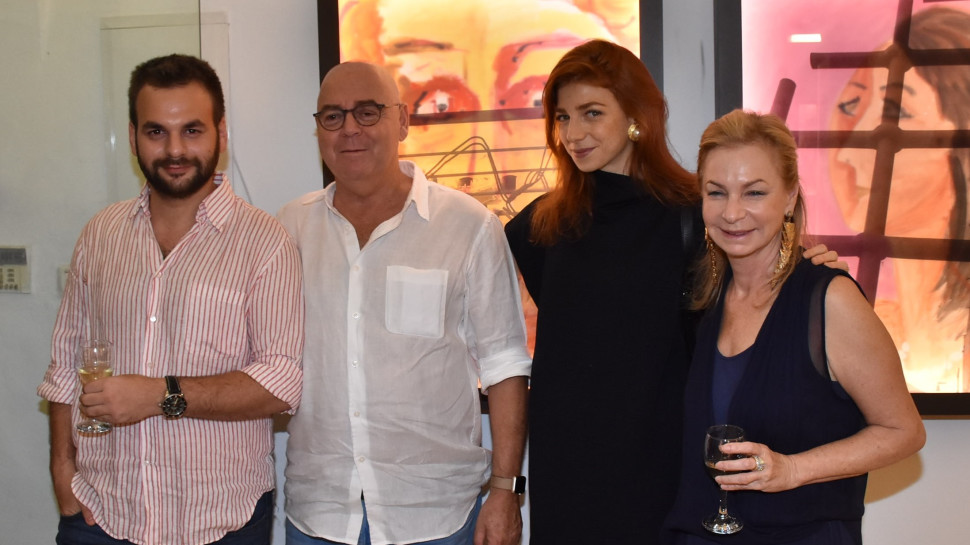 אריאלה, מאיה, איתן ודניאל ורטהיימר (צילום: אביב חופי)