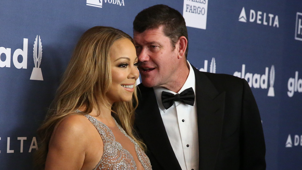 מריה קארי, ג'יימס פאקר (צילום: Getty images)