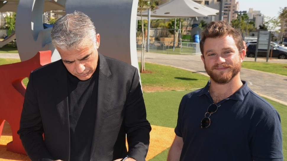 יואב ויאיר לפיד (צילום: אלי נאמן)