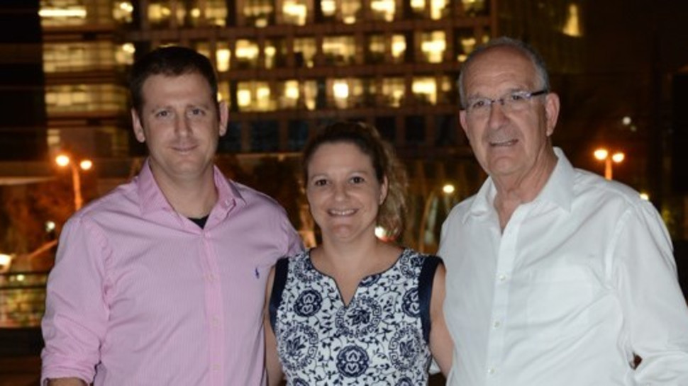 שמשון הראל, שלי ועמית עדי-הראל (צילום: איתן בלחסן)