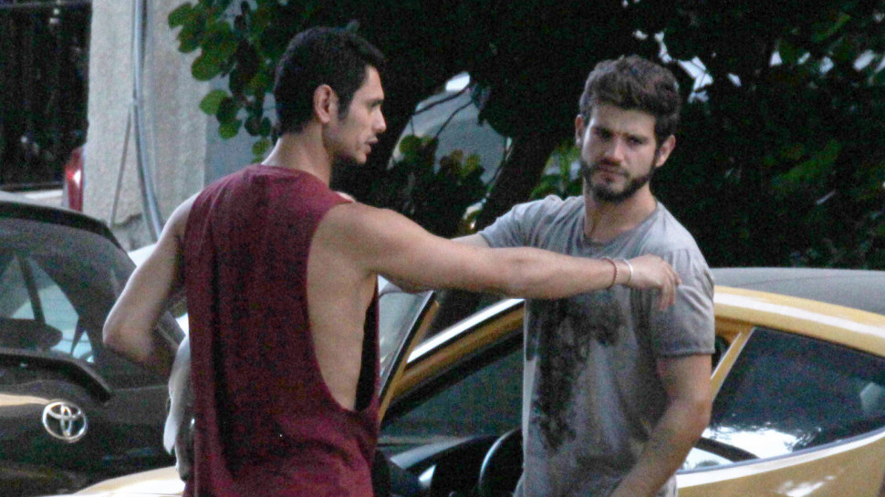 מאור שוויצר, עופר חיון (צילום: ניר פקין)