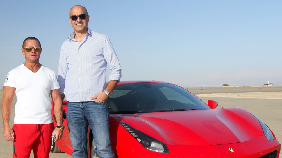 דני איטליאנו ודוד לוקסמבורג (צילום: רונן טופלברג)