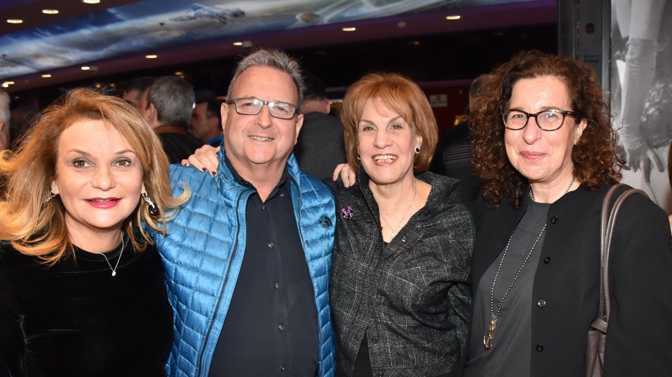 ענת לוין, גליה מאור מאיר ברון וורד גרינבוים (צילום: אביב חופי)