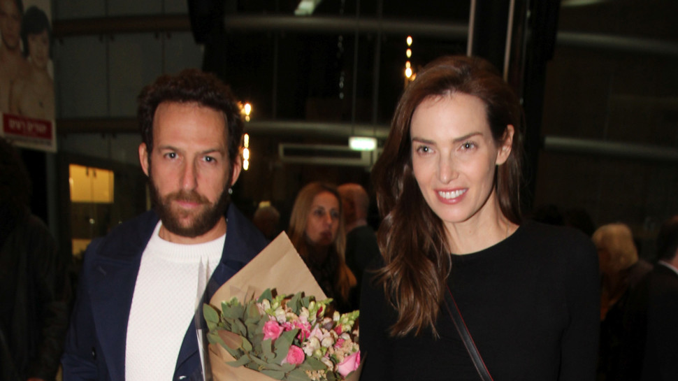 יעל גולדמן ואורי פפר (צילום: אור גפן)