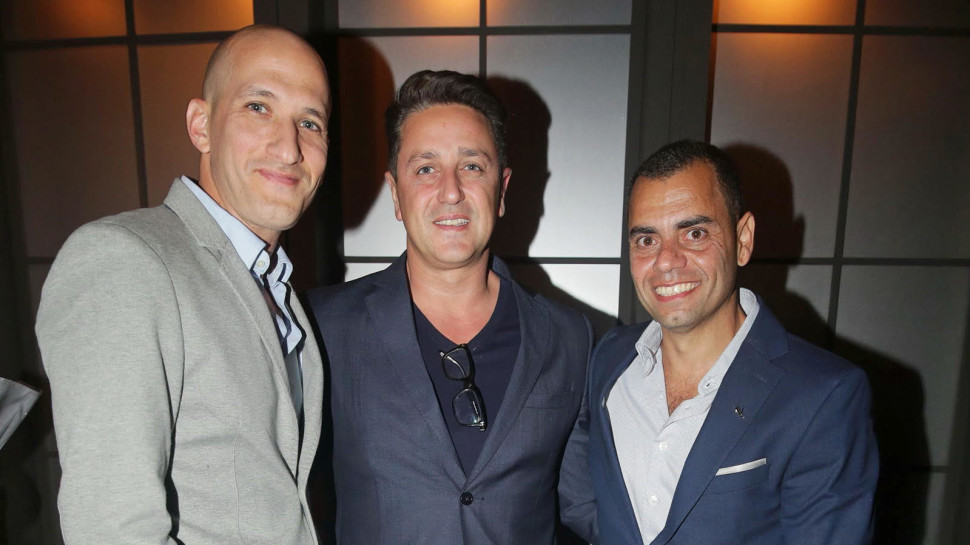 משה מרי, אורן רווח ותומר הורוביץ (צילום: שוקה כהן)