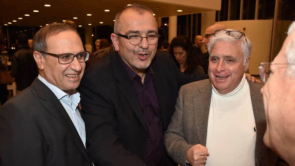 רמי נוסבאום ירון בראון ורוני חזקיהו (צילום: אסף לב ואביב חופי)