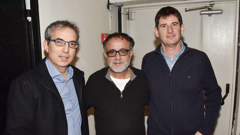 רון וקסלר אהוד בנאי ורונן שטיין (צילום: אביב חופי)