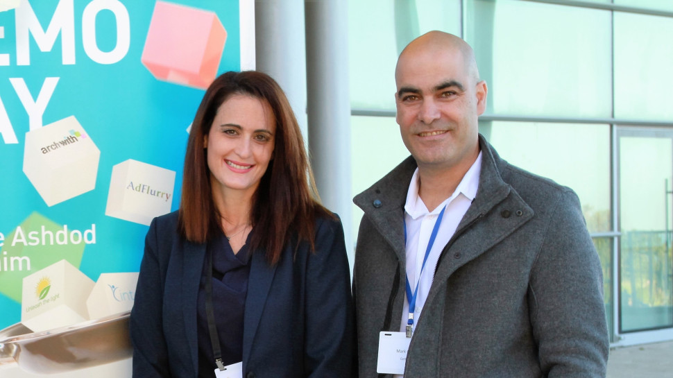 מארק און וגלי שחר (צילום: דבי זימלמן)