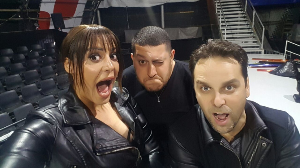 נסרין קדרי, חגי אוזן וברי יחזקאל (צילום: צילום פרטי)