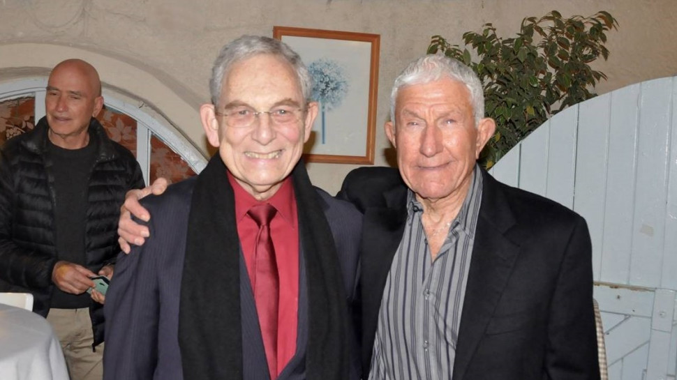 שמואל בן דרור ומוריאל מטלון (צילום: רוני שיר)