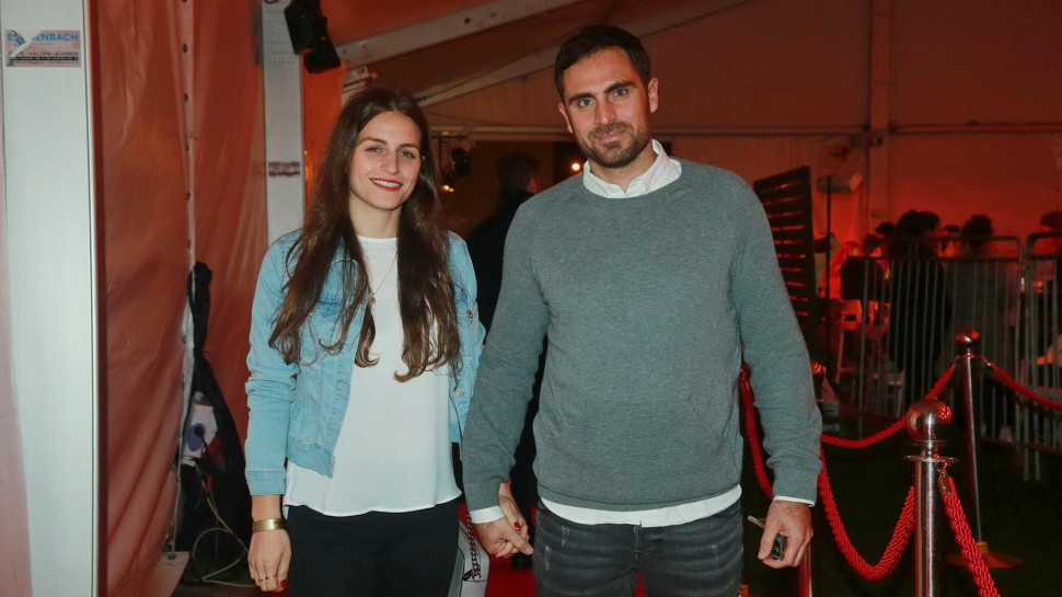 תמיר סטיימן ובת הזוג (צילום: שוקה כהן)