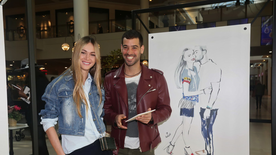 עמרי בן נתן וקסניה טרנטול (צילום: שוקה כהן)