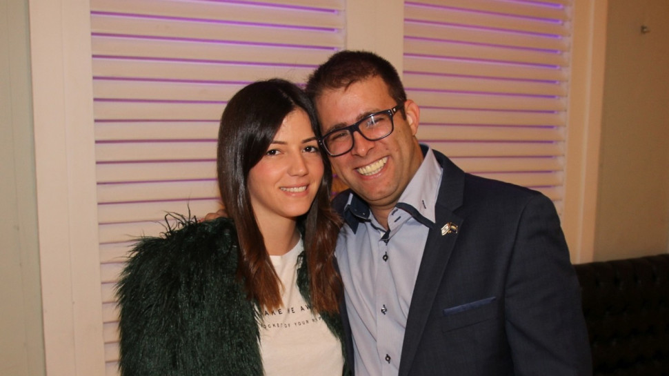 אורן חזן ורינת קוטוקובסקי.  (צילום: אור גפן)