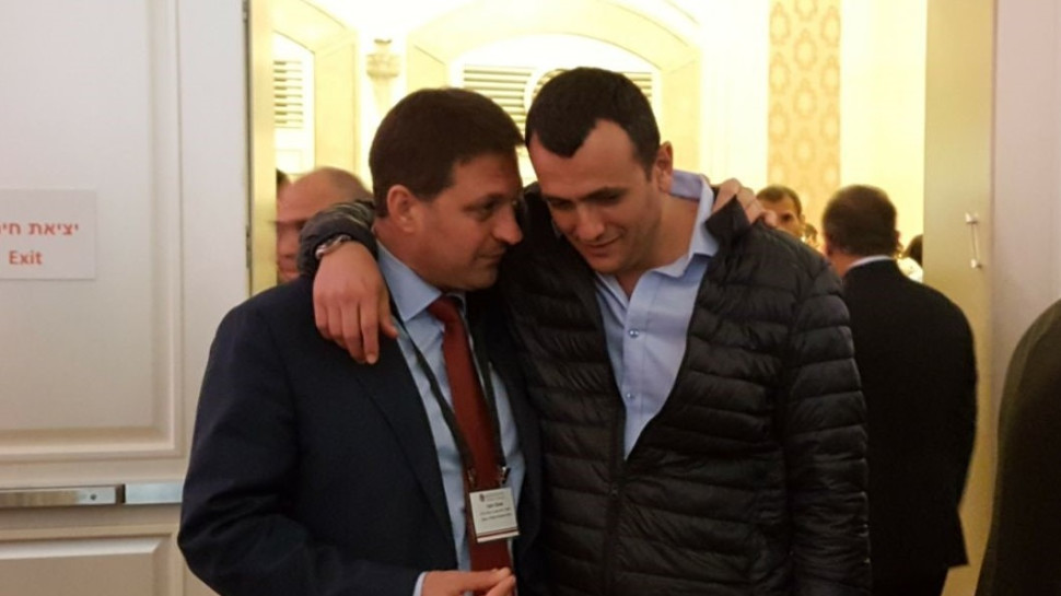 שי באב"ד וחיים ביבס (צילום: חורחה נובומינסקי)