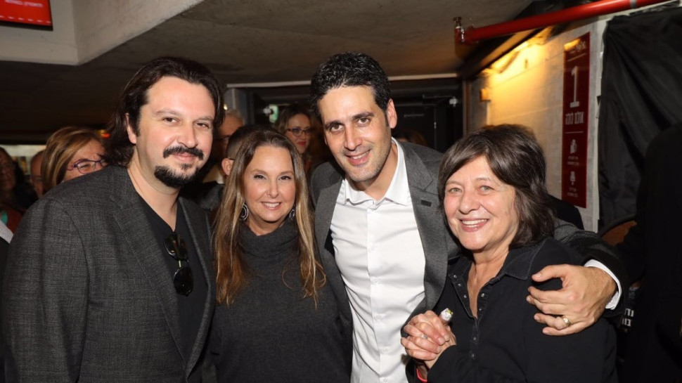 קורין אלאל, טל סונדק, שרי וג'יסון אריסון (צילום: רפי דלויה)