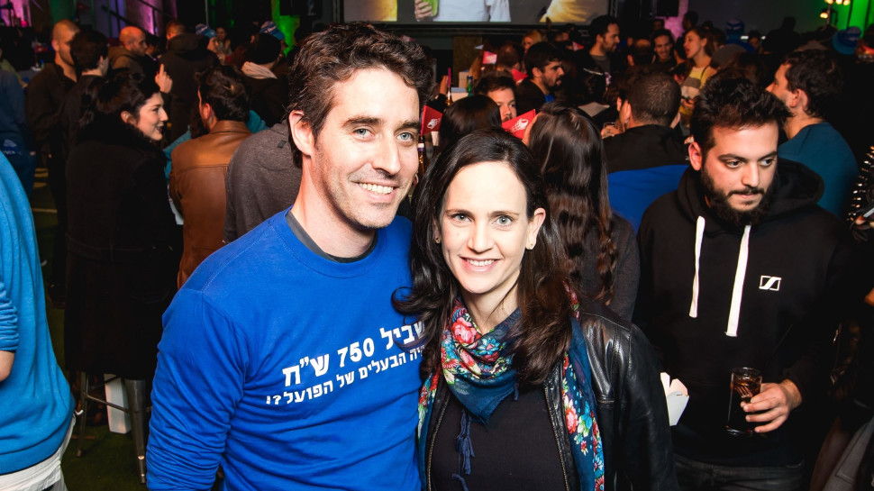 רונה דייויס -צור וניר זוהר (צילום: תומר פולטין)