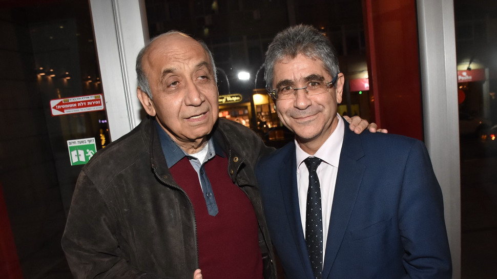 אייל רוזובסקי ויצחק סוארי (צילום: אביב חופי)