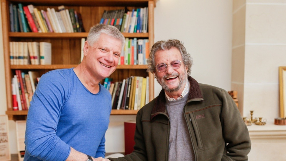 אלי בן זקן וארנון תורן (צילום: אלעד ברמי)