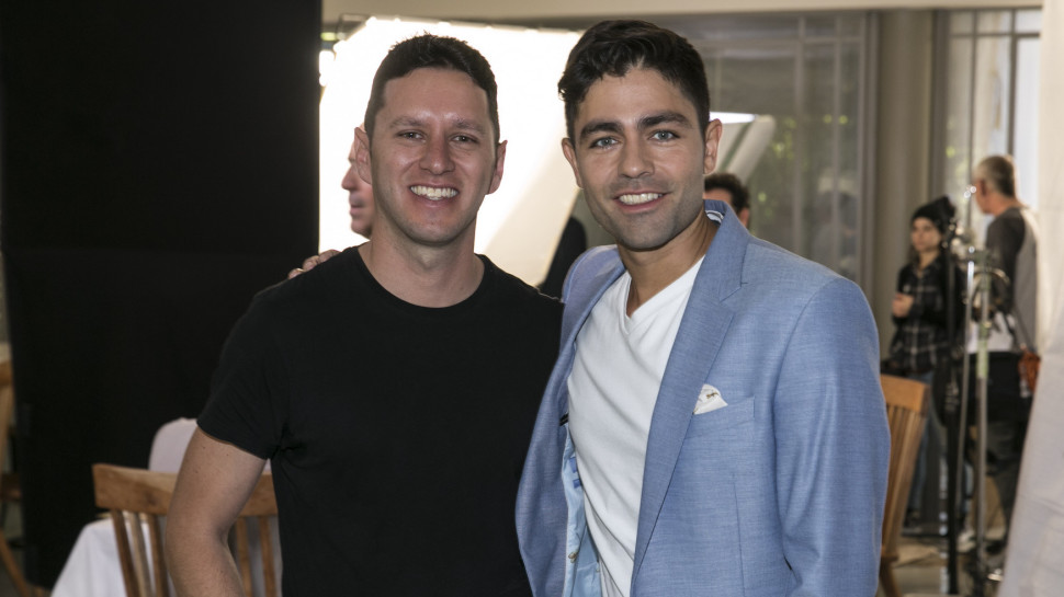 אדריאן גרנייה ויונתן אלון (צילום: לנס הפקות)