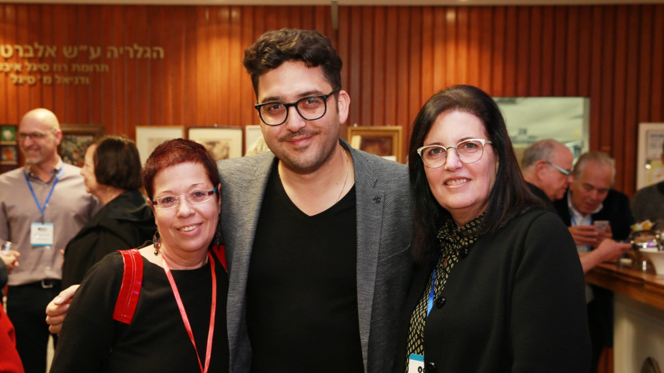 נאוה דיק, מאור זגורי ונאוה סמל (צילום: אמיר עפרון)