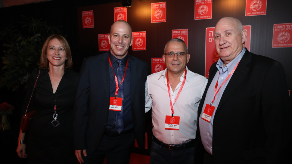 איציק אברכהן, מוטי אלמליח, ערן יסעור ואתי עמיעד (צילום: אביב חופי)