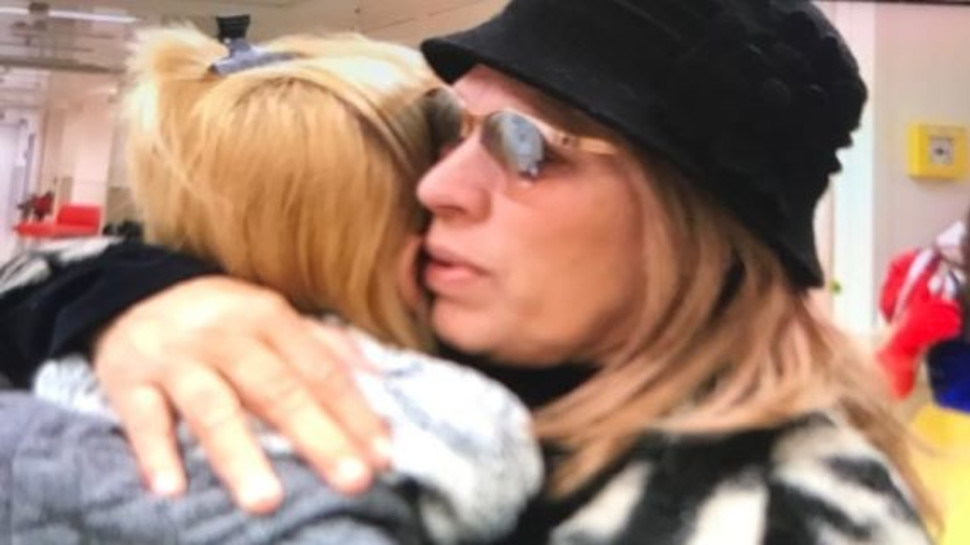 יהודית באומן ובתה (צילום: באדיבות המשפחה)