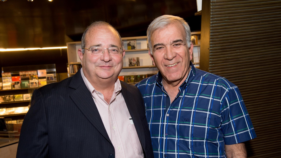 יוסי פילוס וארז מצלר (צילום: ישראל הדרי)
