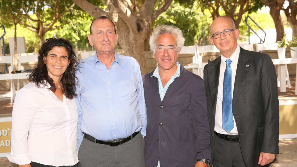 יוסף קלפטר, סילבן אדמס, רון חולדאי ויעל ארד (צילום: חן גלילי)