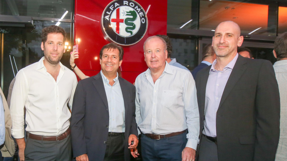 אורי להב, מיכאל לוי, פרנצ'סקו מריה טאלו ועומר לוי  (צילום: רונן טופלברג)