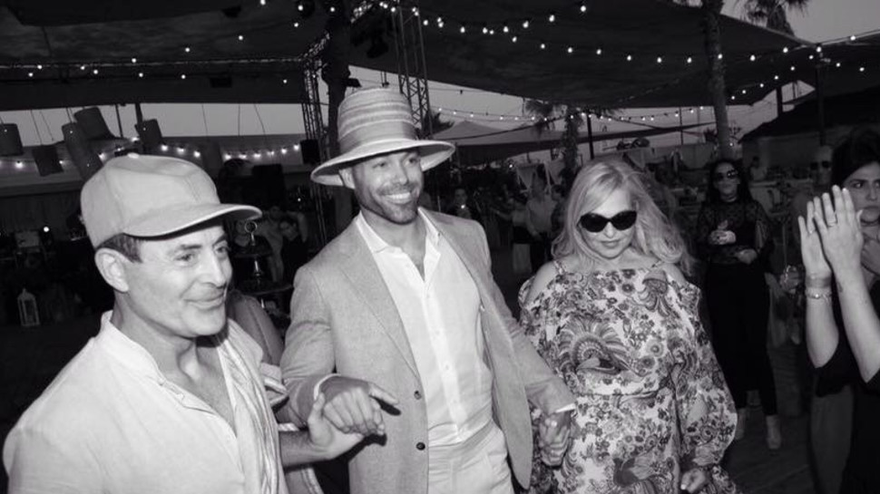 רונית, דין ומייקל שטרן  (צילום: סשה פרילוצקי)