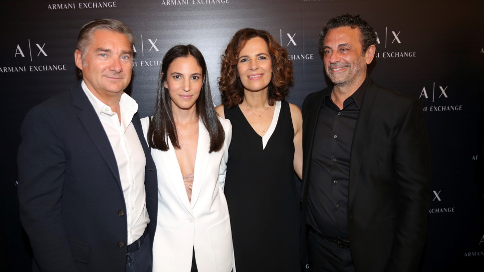 רוני אירני, רוברטה ארמני, יפעת אירני ואנדראה פלוצי (צילום: אלירן אביטל)