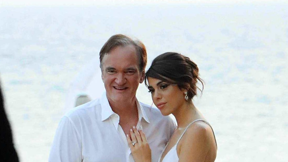 דניאלה פיק, קוונטין טרנטינו (צילום: ניר סגל)