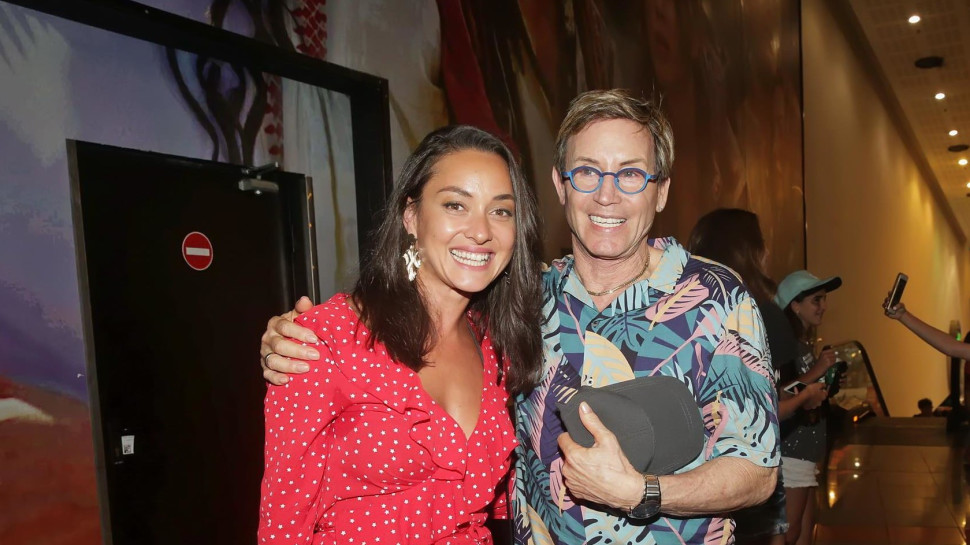 אנה ארונוב, דוד דביר (צילום: שוקה כהן)