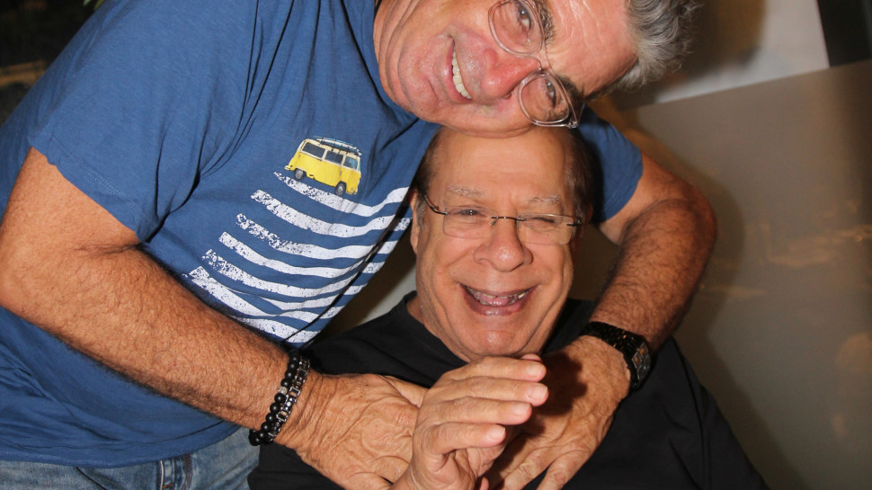 שייקה לוי, ננסי ברנדס (צילום: אור גפן)