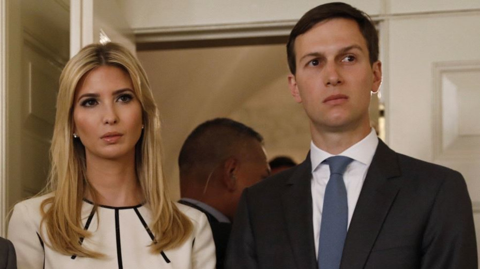 איוונקה טראמפ וג'ארד קושנר (צילום: רויטרס)