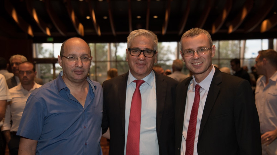 יריב לוין, אמיר חייק ואבי ניסקורן (צילום: ליאור גורדמן)