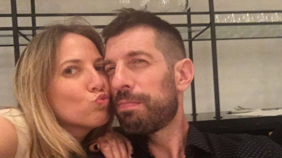 חיים אתגר וארוסתו (צילום: אלבום פרטי)