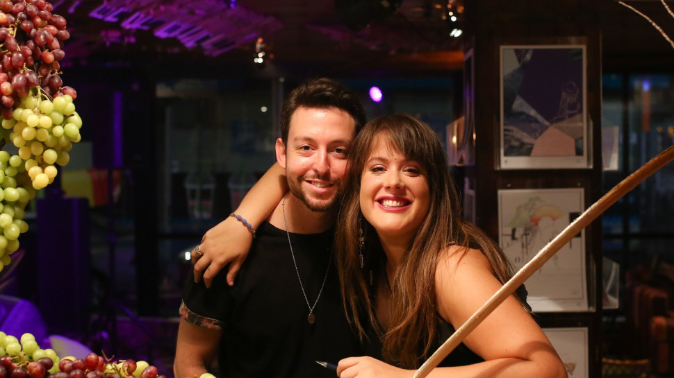 שרונה קרני -כהן ודוד שטרית (צילום: אילנית תורג'מן)