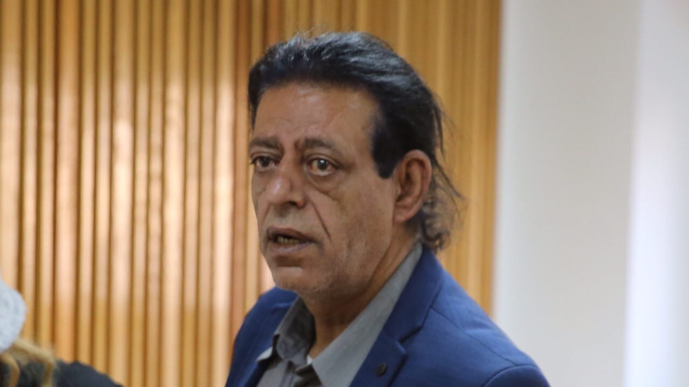 שימי תבורי בבית המשפט (צילום: אבשלום ששוני)