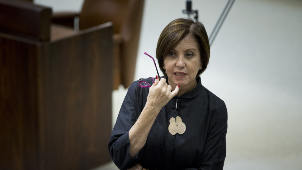 זהבה גלאון (צילום: יונתן זינדל, פלאש 90)