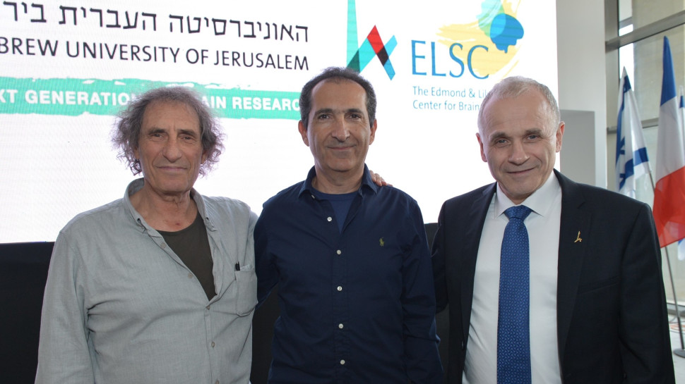 אשר כהן, פטריק דרהי ועידן שגב (צילום: ברונו שרביט)