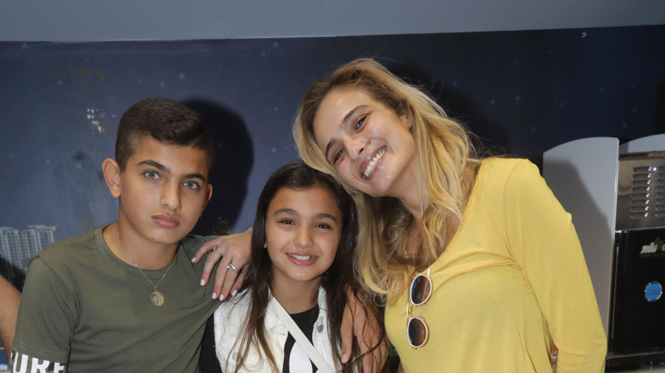 אילנית לוי, אלין גולן, ליאם גולן (צילום: רפי דלויה)