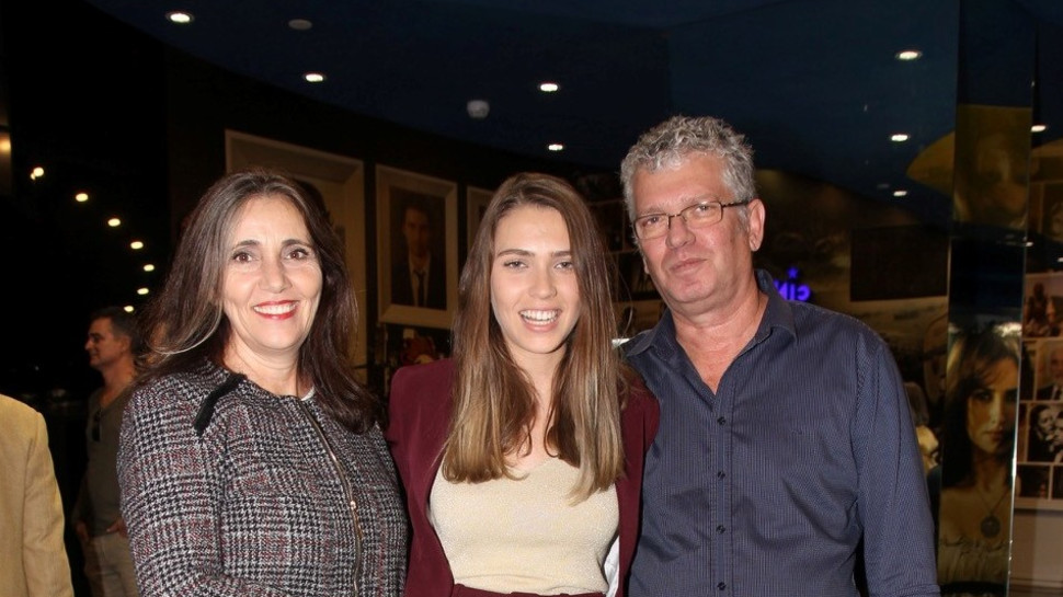 חזי, נואל ויוליה שמאלוב- ברקוביץ' (צילום: אור גפן)