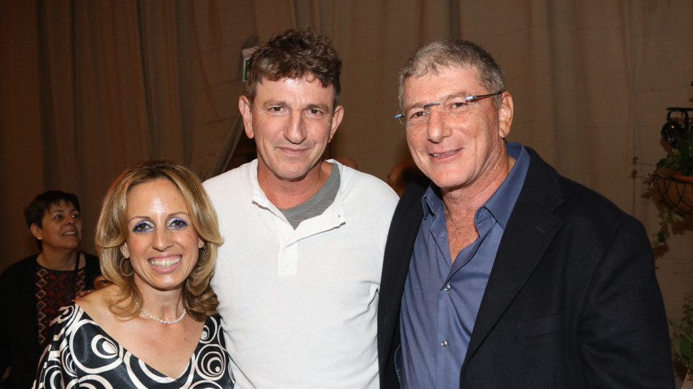 אליעזר שקדי, רמי ברכה וורד רוט (צילום: סיון פרג')