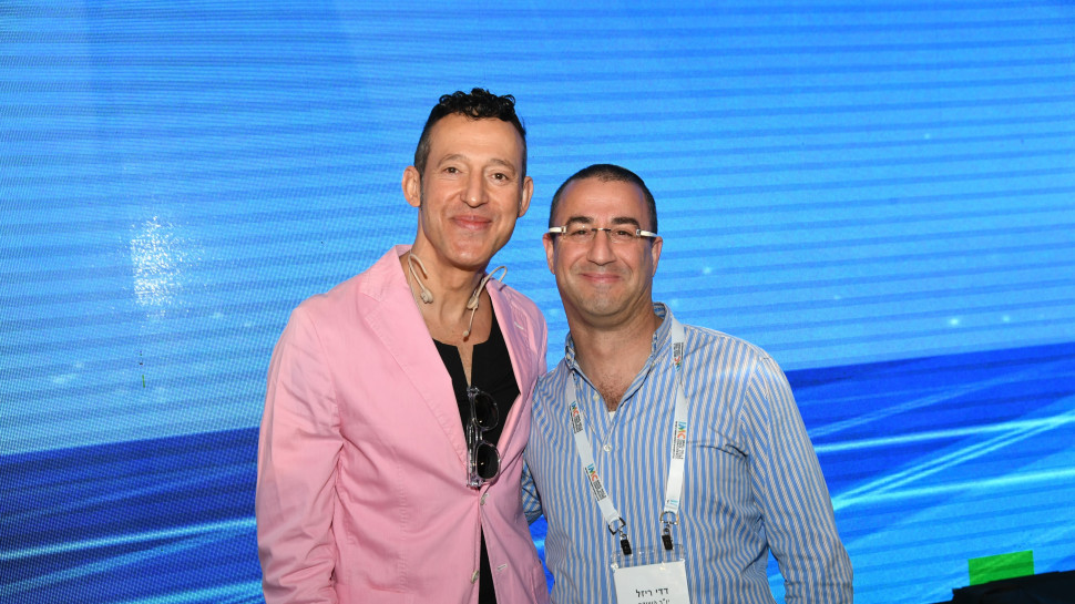 דדי ריזל וקארים ראשיד (צילום: יניב כהן)